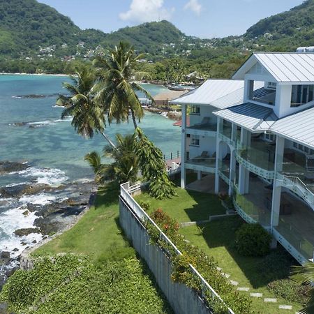 Vallonend Beachfront Villa With Excellent View Bel Ombre Esterno foto
