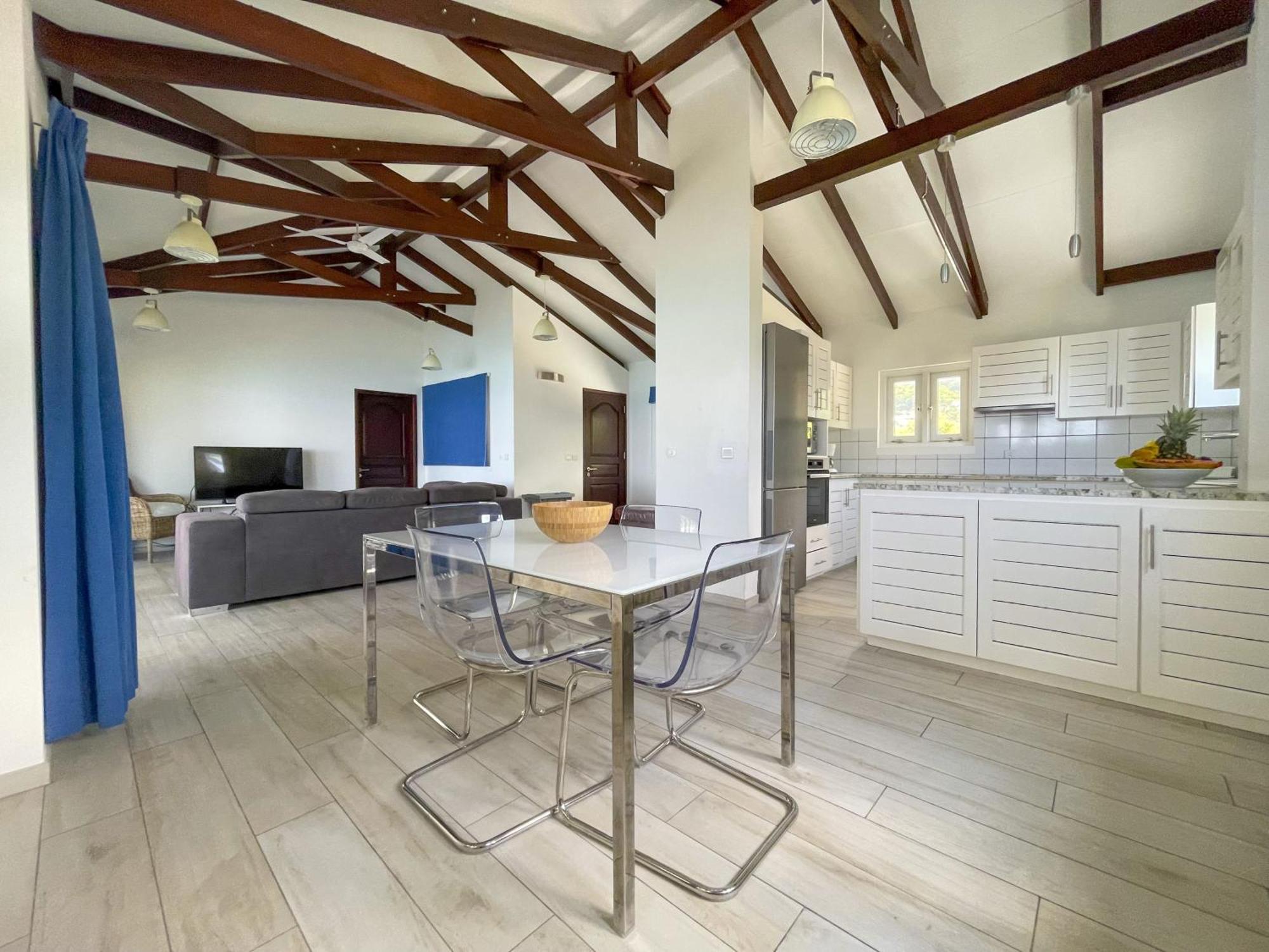 Vallonend Beachfront Villa With Excellent View Bel Ombre Esterno foto